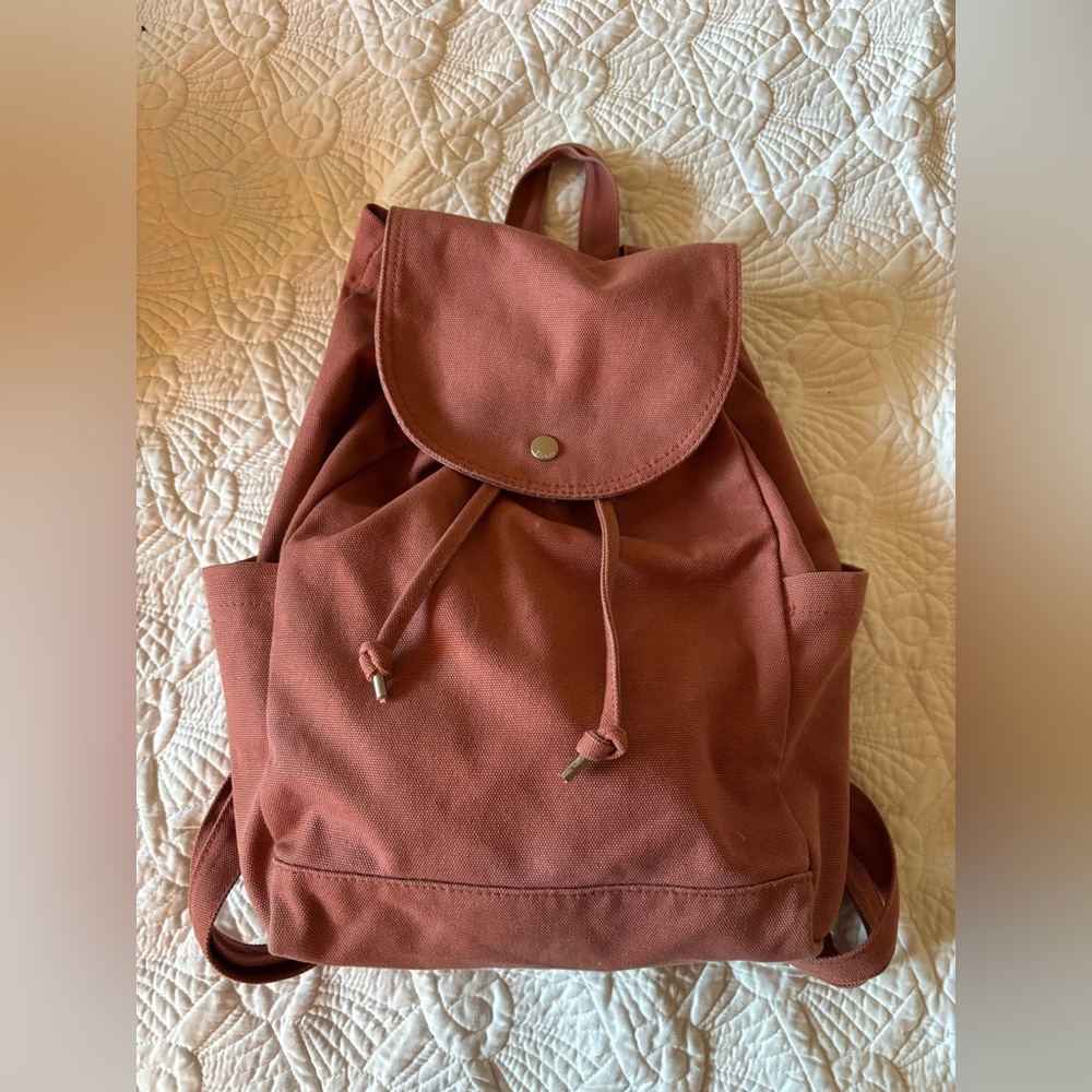 Rust Canvas Backpack - image 1